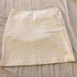 🎉 Eyelet Skirt | Ann Taylor | White 🎉